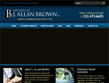 Tablet Screenshot of jablawllc.com